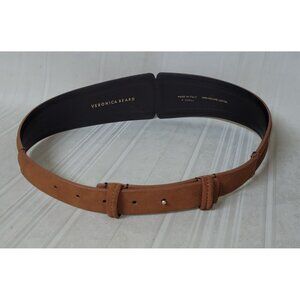 Veronica Beard  Suede 100 % Genuine Leather Belt Size X - Small